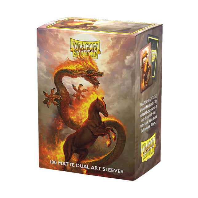 Dragon Shield Dual Art Fire Horse 2026