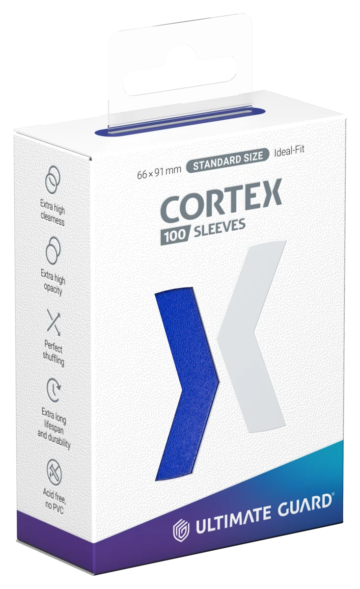 Ultimate Guard Cortex Matte Sleeves Standard Size 100ct Blue