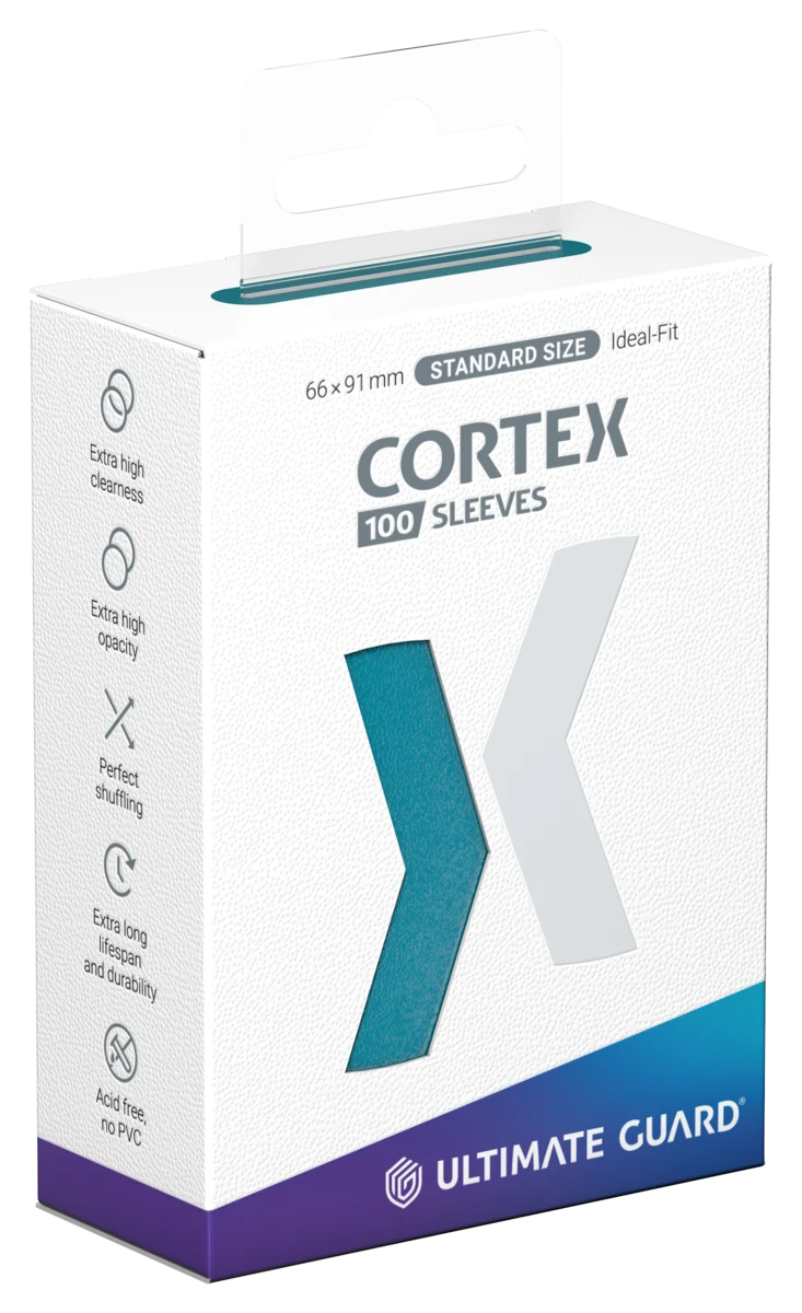 Ultimate Guard Cortex Matte Sleeves Standard Size 100ct Petrol