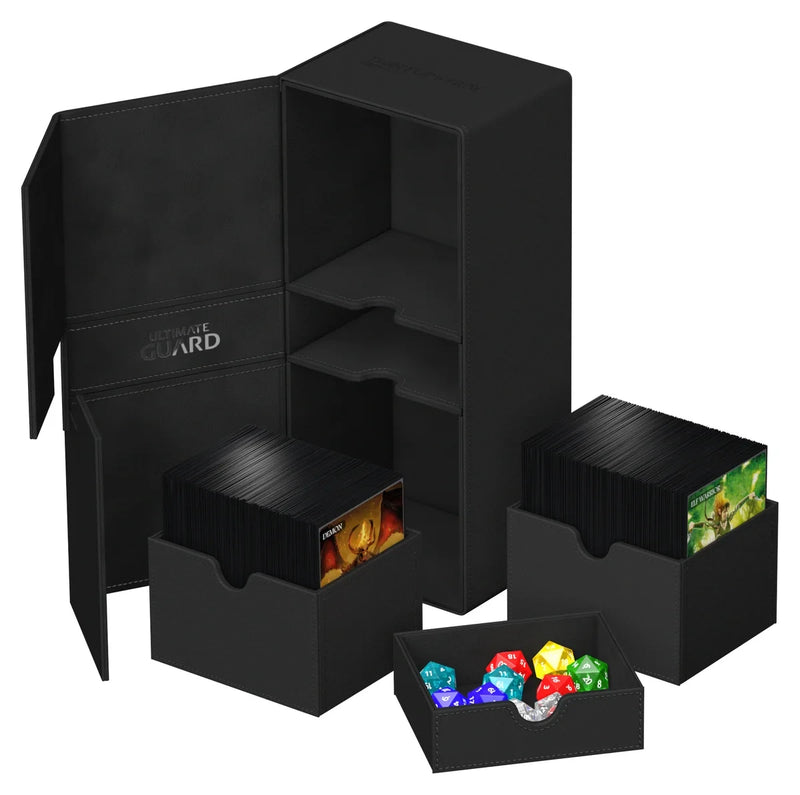 Ultimate Guard Twin Flip'n Tray 266+ black