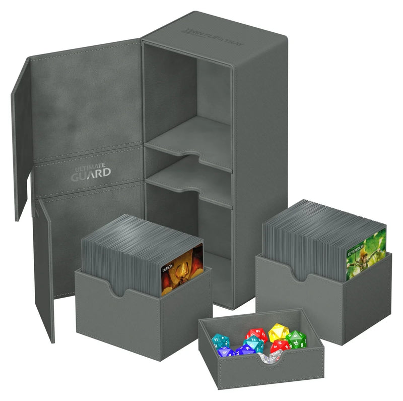 Ultimate Guard Twin Flip'n Tray 266+ Gray