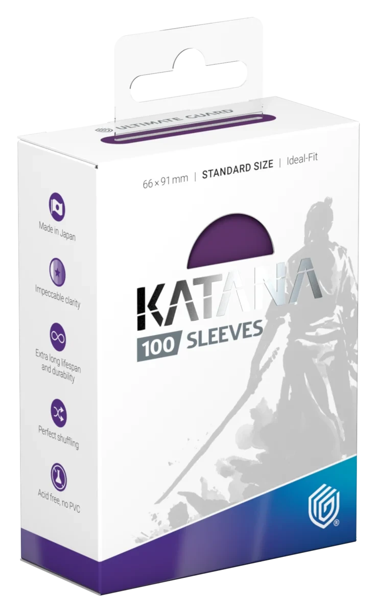 Ultimate Guard Katana Sleeves Standard Size 100ct Iris Bloom