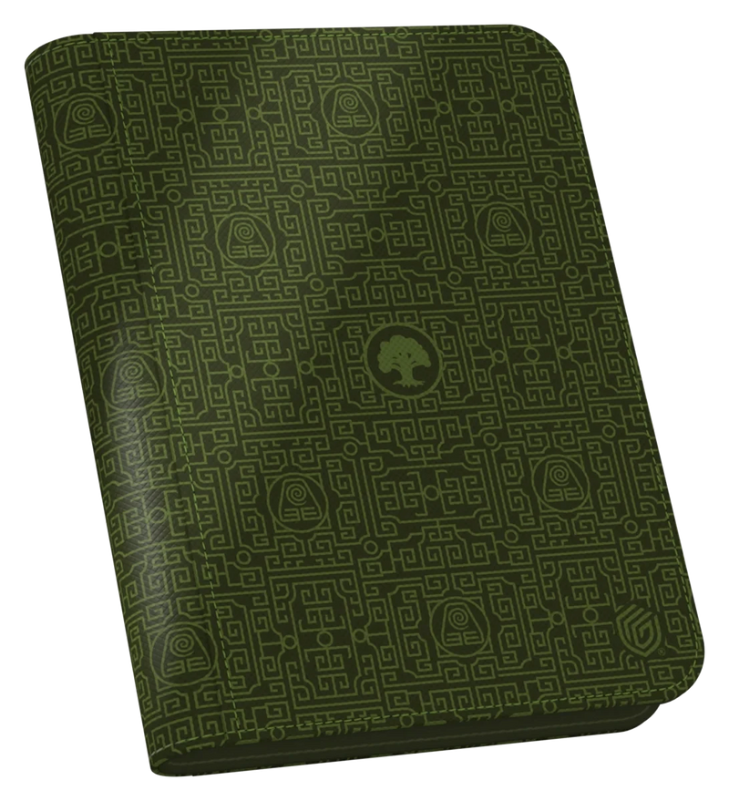 ULTIMATE GUARD Zipfolio 160 Xenoskin Magic: The Gathering Avatar: The Last Airbender Green Mana