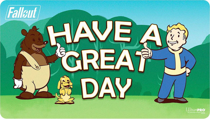 Ultra Pro Playmat Fallout Vault Boy (Have a Great Day)