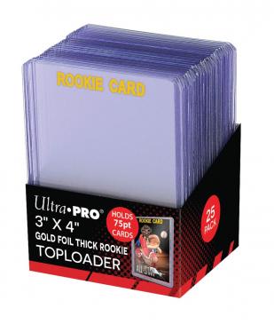 UltraPro TOPLOAD 3X4 ROOKIE 35PT W/ SLEEVES 25CT