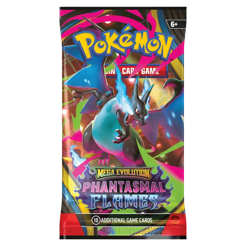 Pokemon Mega Evolution - Phantasmal Flames - Booster Pack