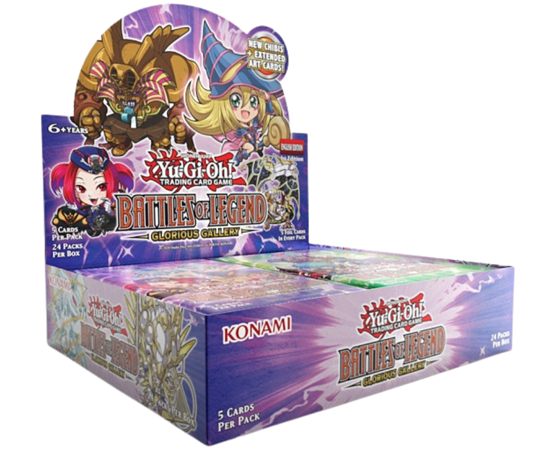 Yugioh Battles of Legend: Glorious Gallery Booster Box 1st Edition