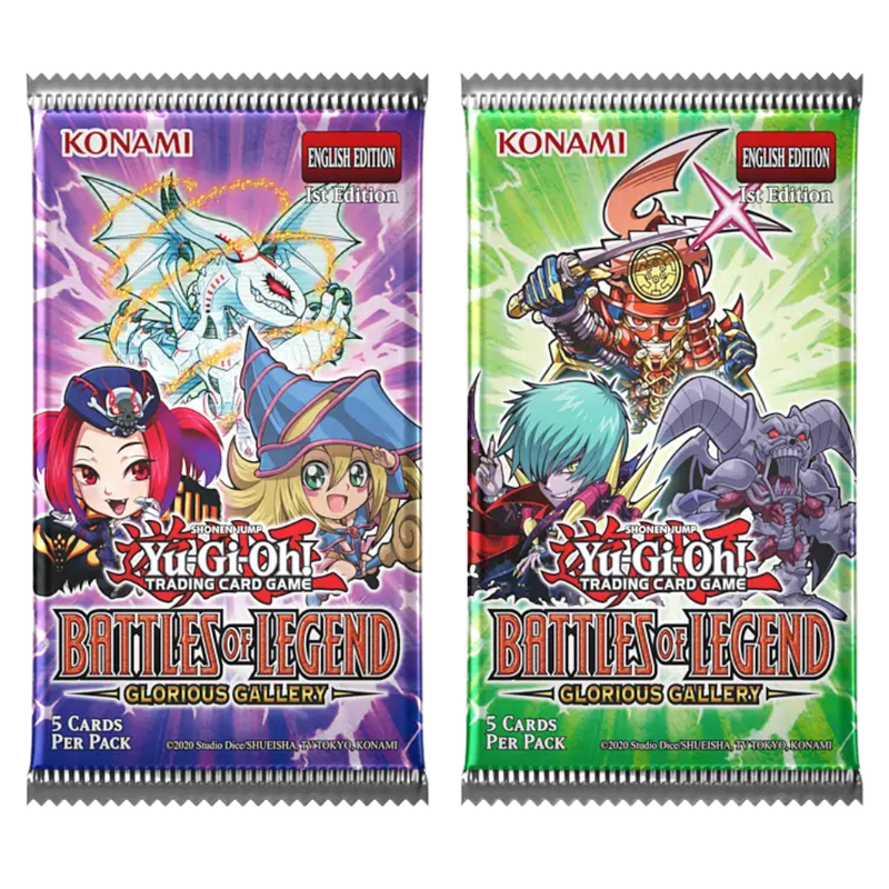 Yugioh Battles of Legend: Glorious Gallery Booster Box 1st Edition