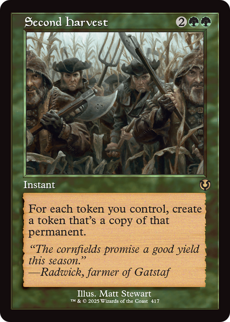 Second Harvest (INR-417) - Innistrad Remastered