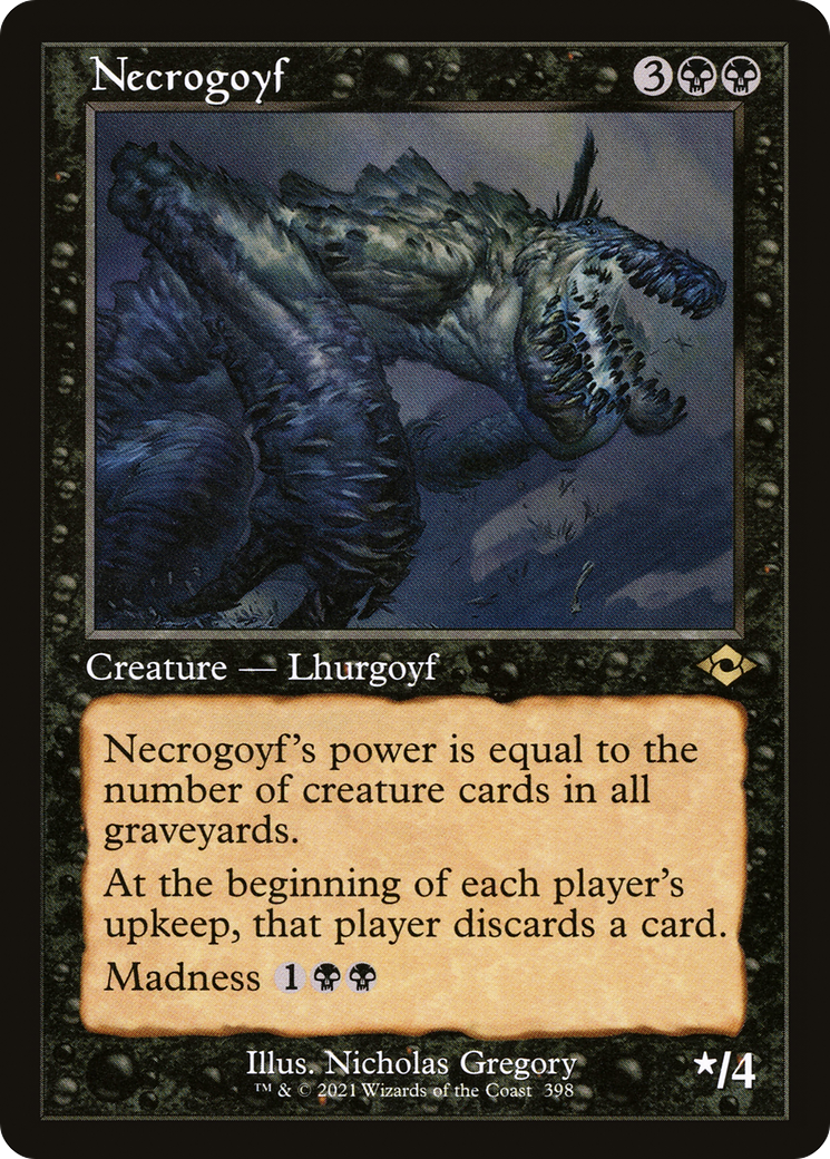 Necrogoyf (Retro Frame) (MH2-398) - Modern Horizons 2