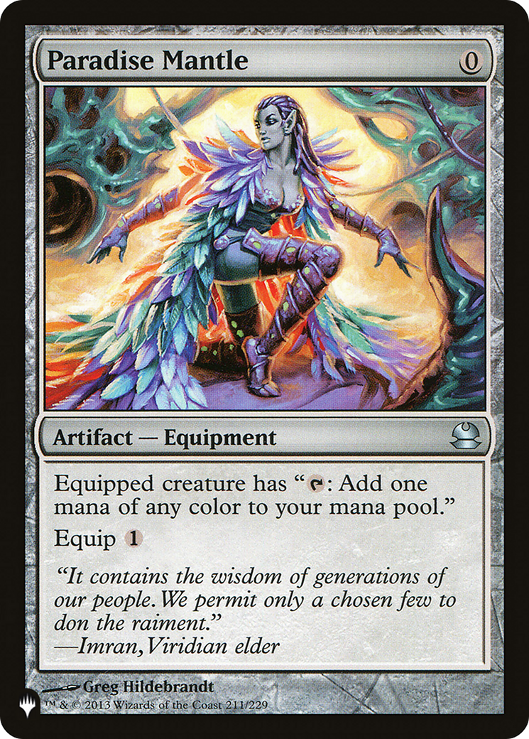 Paradise Mantle (LIST-MMA-211) - The List