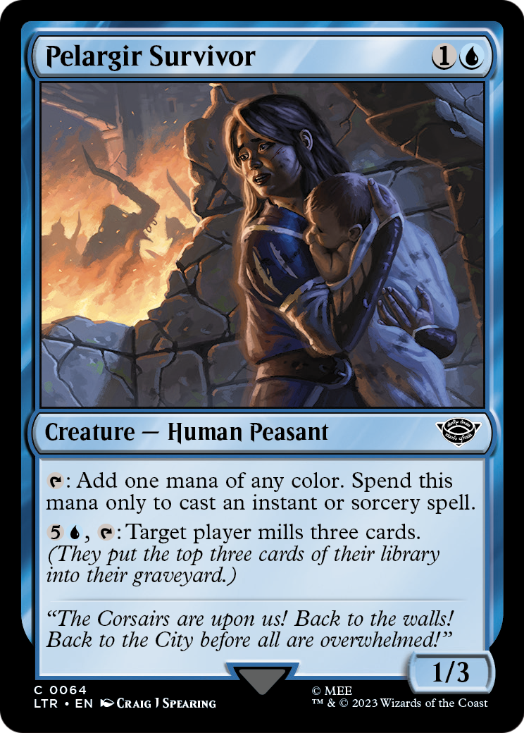 Pelargir Survivor (LTR-064) - The Lord of the Rings: Tales of Middle-earth Foil
