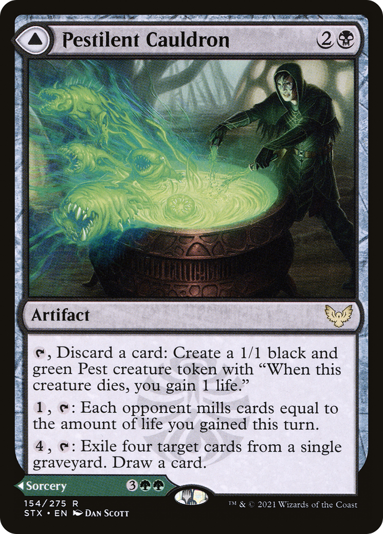 Pestilent Cauldron (STX-154) - Strixhaven: School of Mages