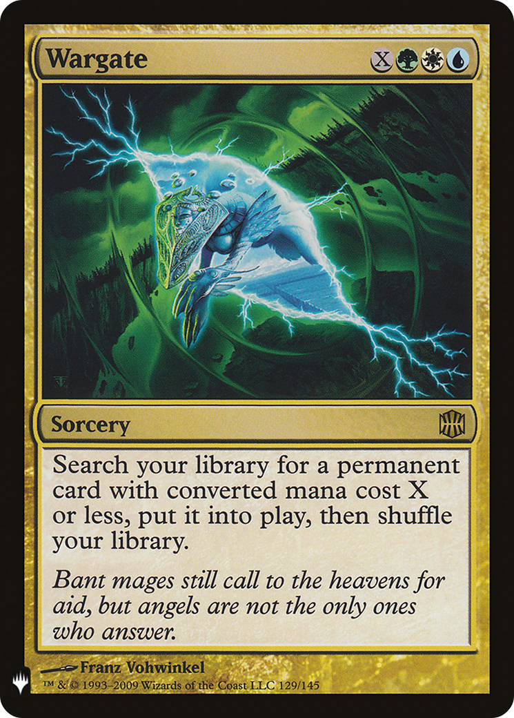 Wargate (LIST-129) - The List