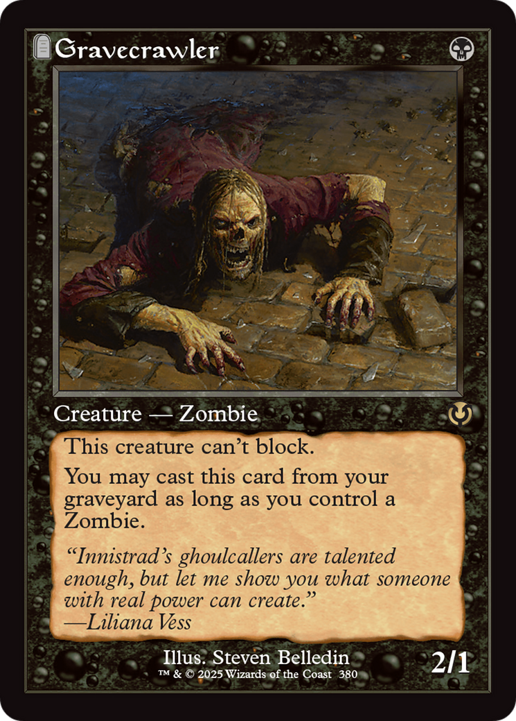 Gravecrawler (INR-380) - Innistrad Remastered Foil