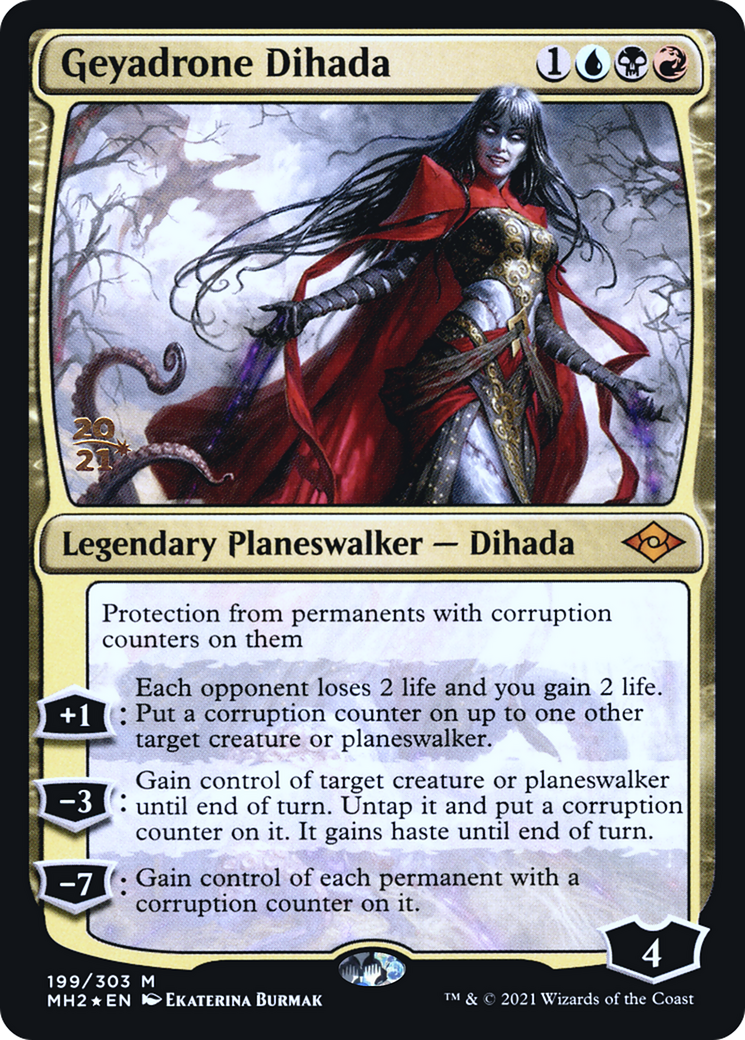 Geyadrone Dihada (PRE-199) - Modern Horizons 2 Promos Foil