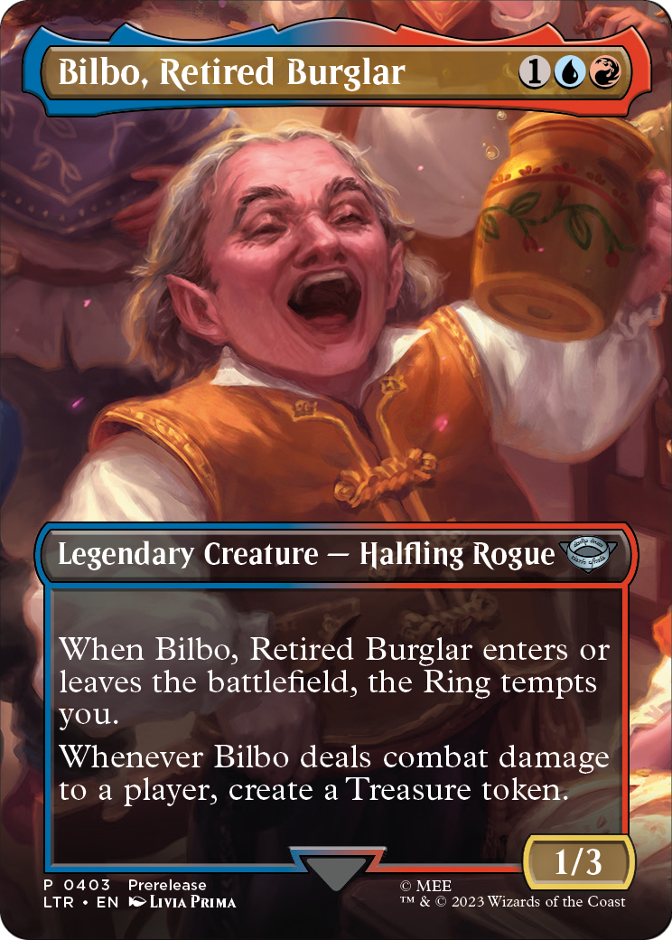 Bilbo, Retired Burglar (Borderless) (LTR-403) - The Lord of the Rings: Tales of Middle-earth (Borderless)