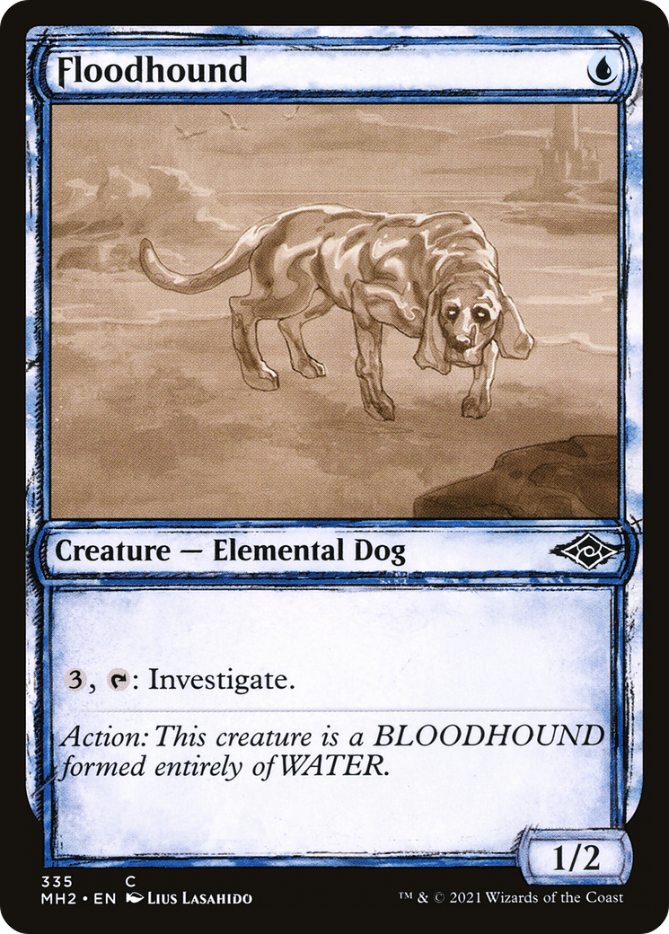 Floodhound (Showcase) (MH2-335) - Modern Horizons 2: (Showcase) Foil