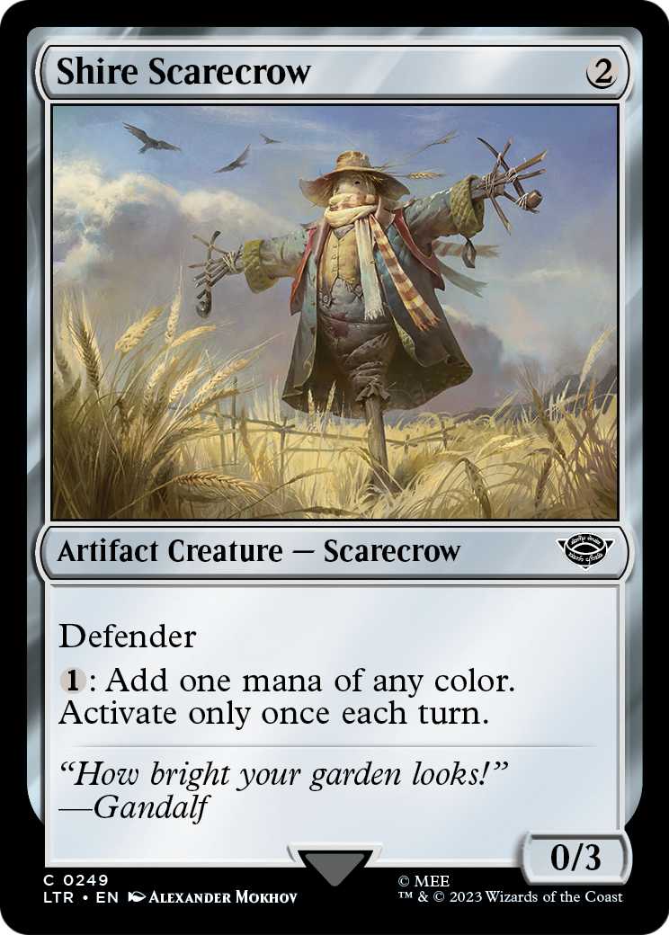 Shire Scarecrow (LTR-249) - The Lord of the Rings: Tales of Middle-earth Foil