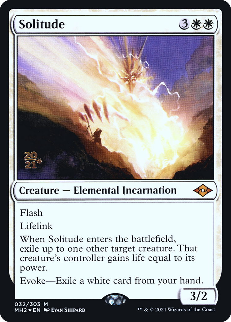 Solitude (PRE-032) - Modern Horizons 2 Promos Foil