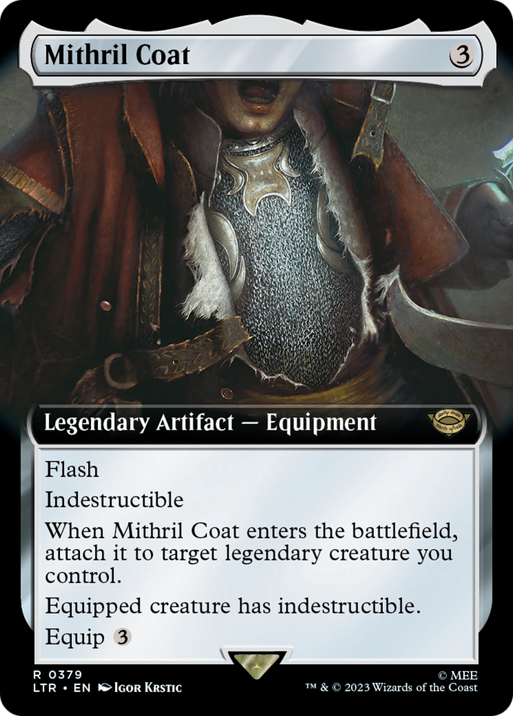 Mithril Coat (LTR-379) - The Lord of the Rings: Tales of Middle-earth: (Extended Art) Foil