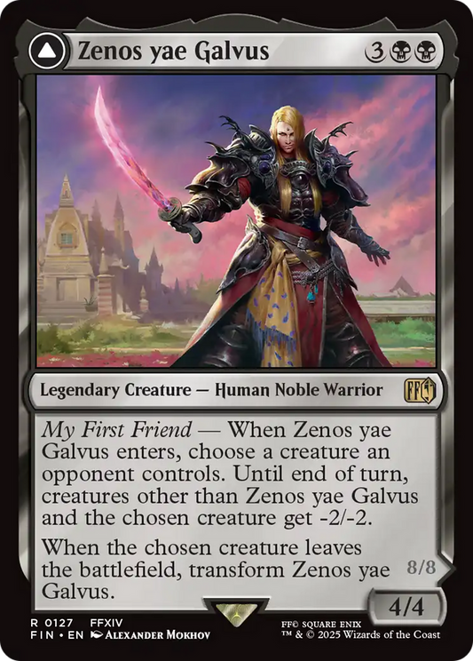 Zenos yae Galvus // Shinryu, Transcendent Rival (FIN-127) - FINAL FANTASY