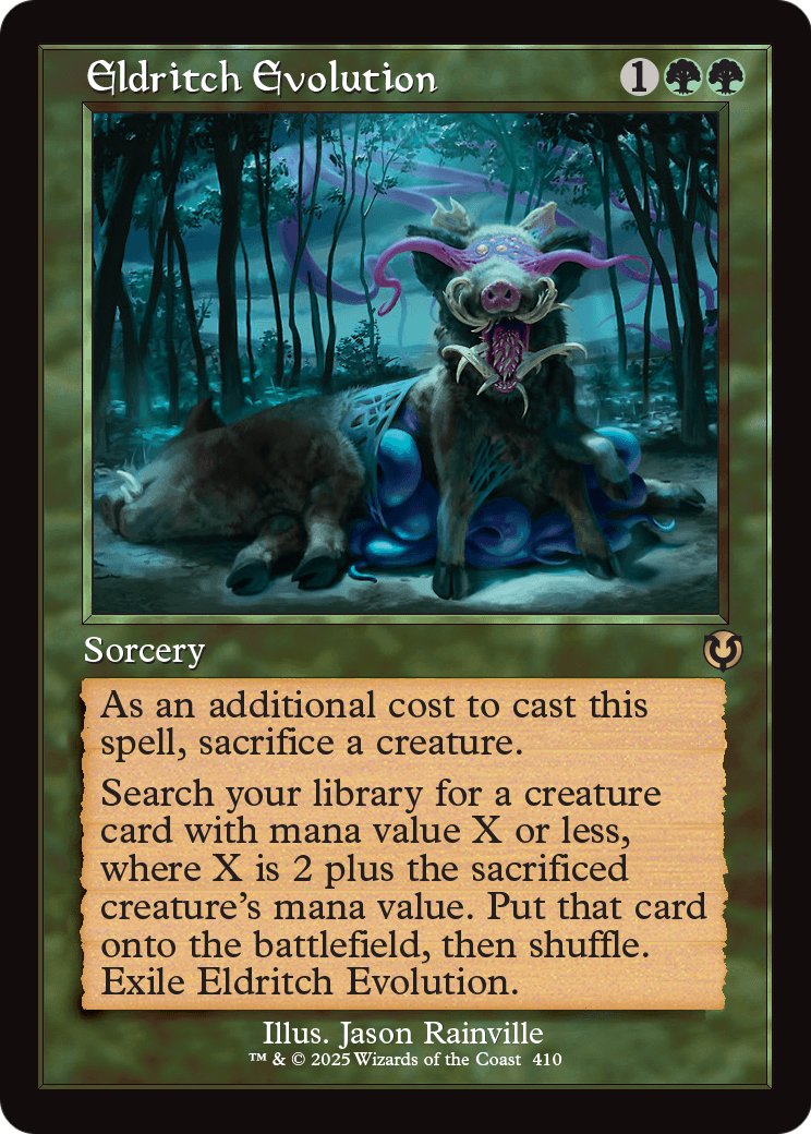 Eldritch Evolution (Retro Frame) (INR-410) - Innistrad Remastered