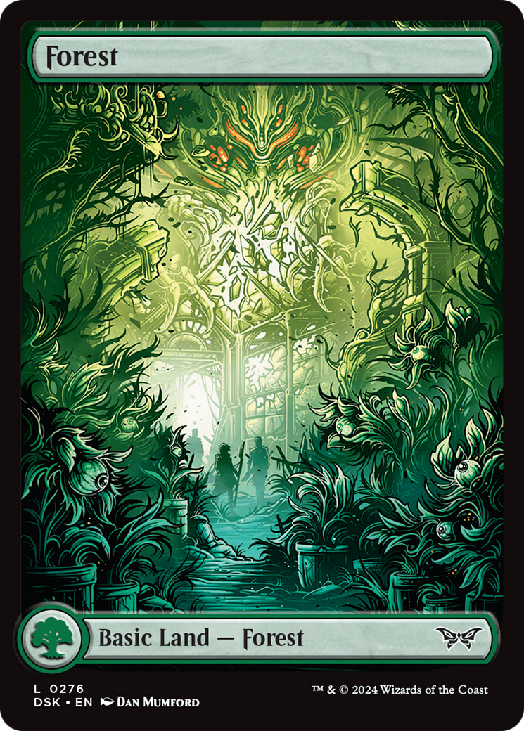 Forest (0276) - Full Art (DSK-276) - Duskmourn: House of Horror