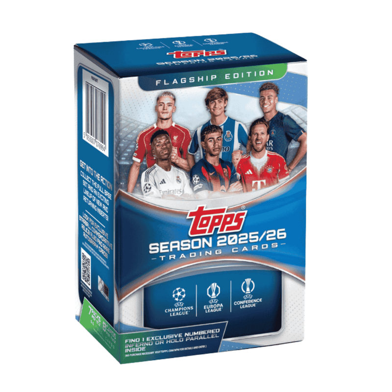 Topps 2025-26 UEFA Club Competitions Soccer Blaster Box