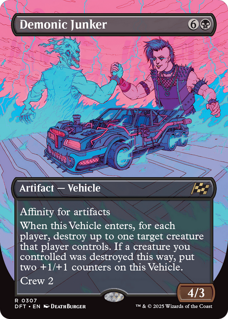 Demonic Junker (Borderless) (DFT-307) - Aetherdrift (Borderless)
