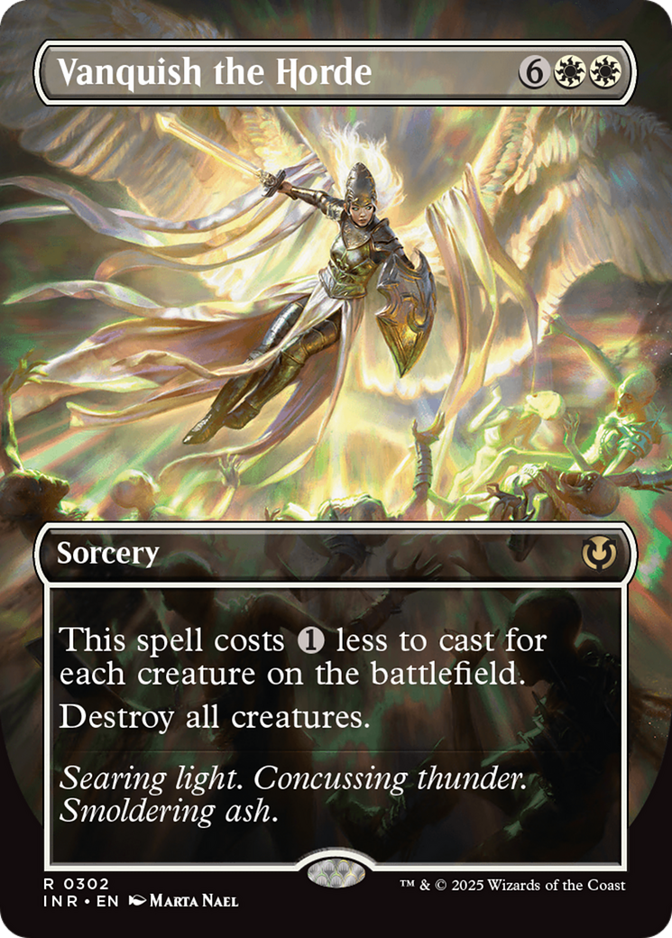 Vanquish the Horde (INR-302) - Innistrad Remastered (Borderless) Foil