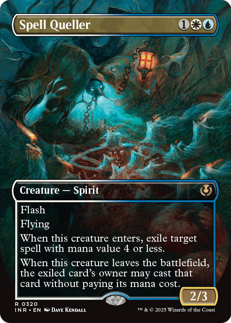 Spell Queller (Borderless) (INR-320) - Innistrad Remastered (Borderless) Foil