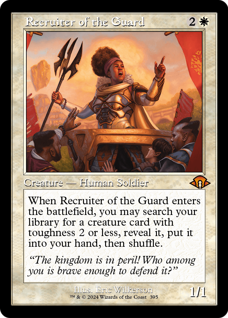 Recruiter of the Guard (Retro Frame) (MH3-395) - Modern Horizons 3