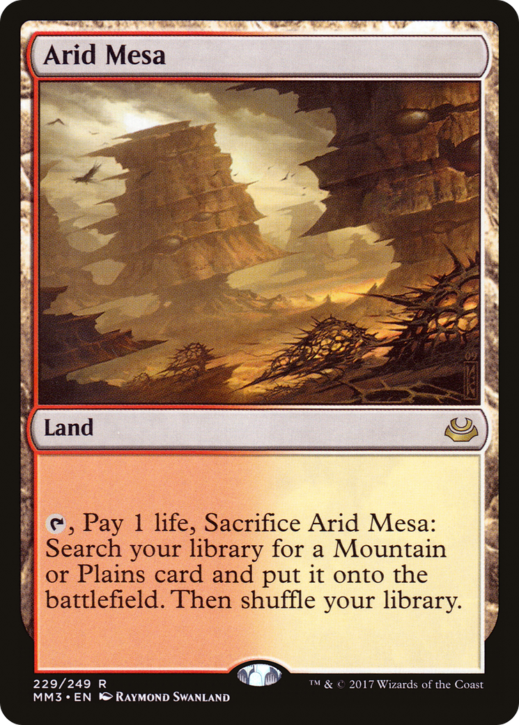 Arid Mesa (MM3-229) - Modern Masters 2017 Foil