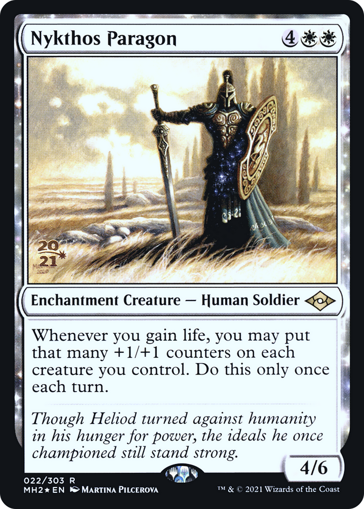Nykthos Paragon (PRE-022) - Modern Horizons 2 Promos: (enchantment) Foil