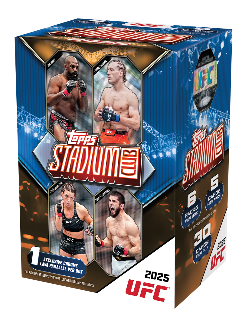 2025 Topps Stadium Club UFC Blaster Box/Value Box