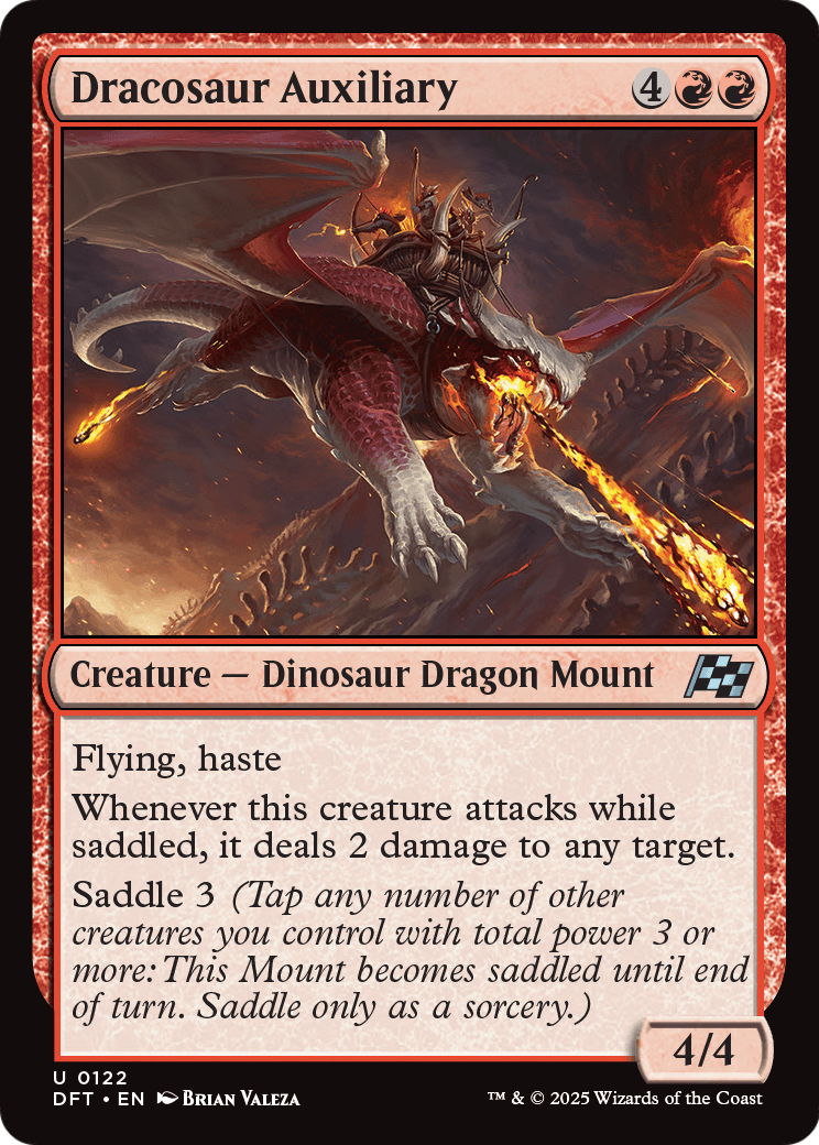 Dracosaur Auxiliary (DFT-122) - Aetherdrift