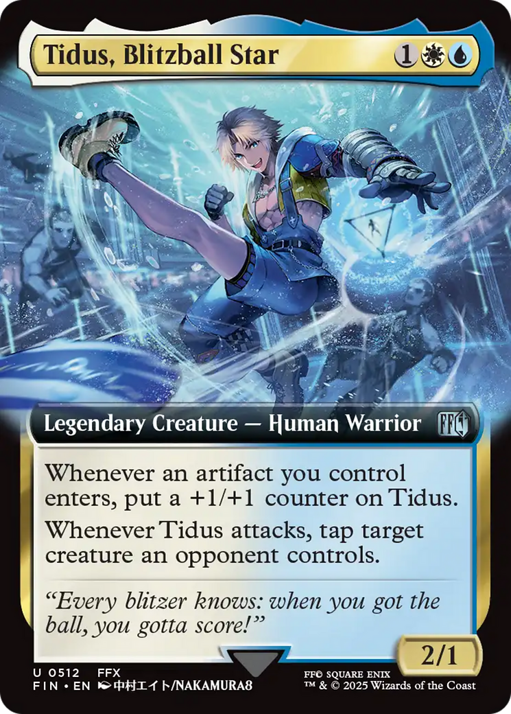 Tidus, Blitzball Star (FIN-246) - FINAL FANTASY: (Extended Art) Foil
