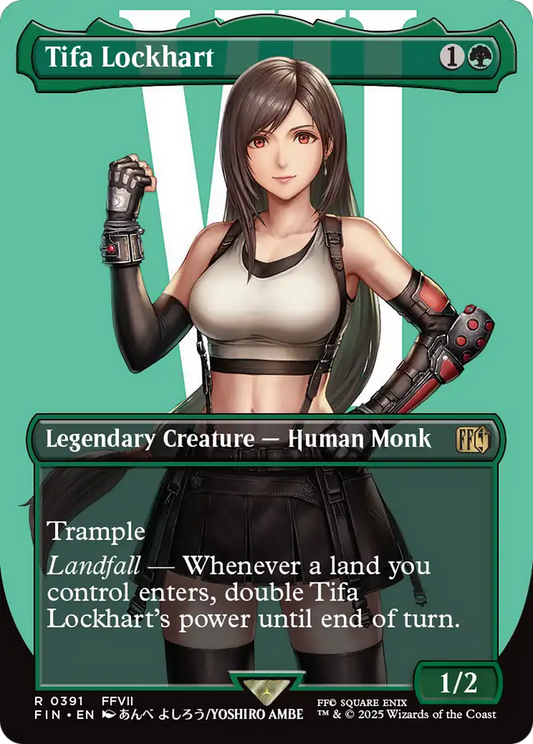 Tifa Lockhart (FIN-391) - FINAL FANTASY (Borderless) Foil