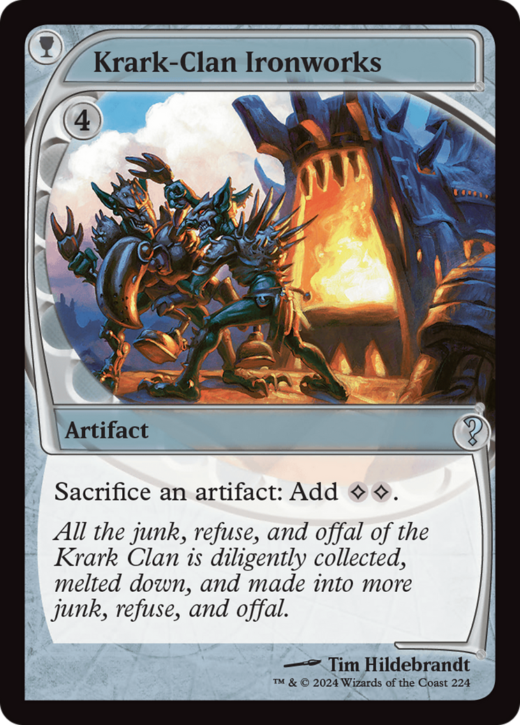 Krark-Clan Ironworks (MB2-224) - Mystery Booster 2