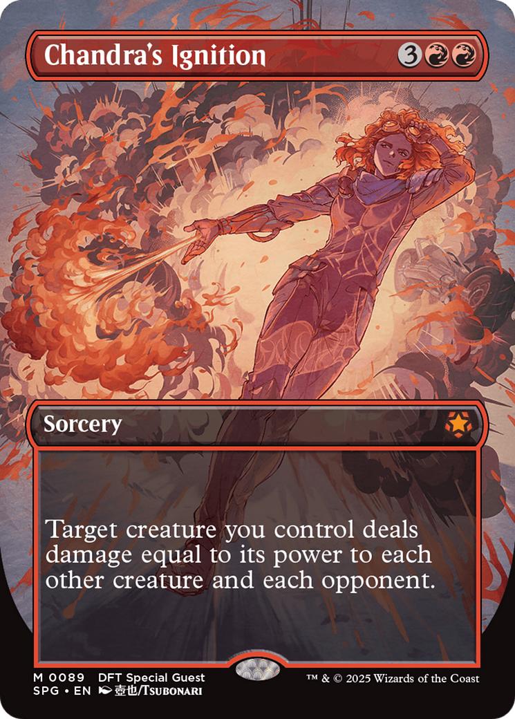 Chandra's Ignition (SPG-089) - Special Guests (Borderless)