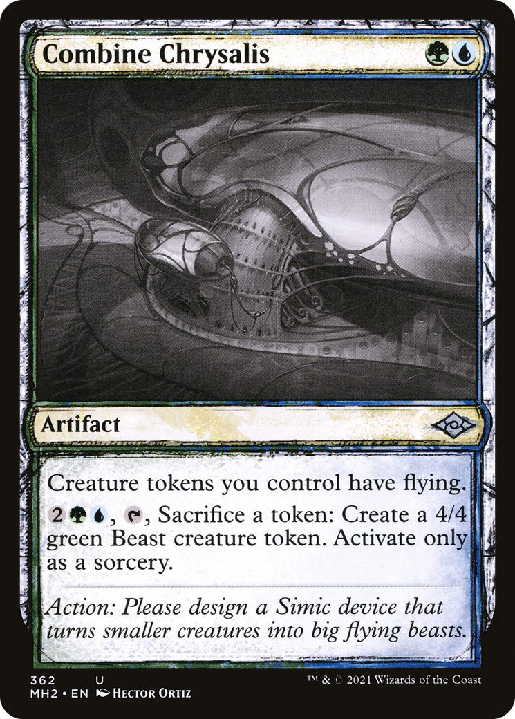 Combine Chrysalis (Showcase) (MH2-362) - Modern Horizons 2: (Showcase) Foil
