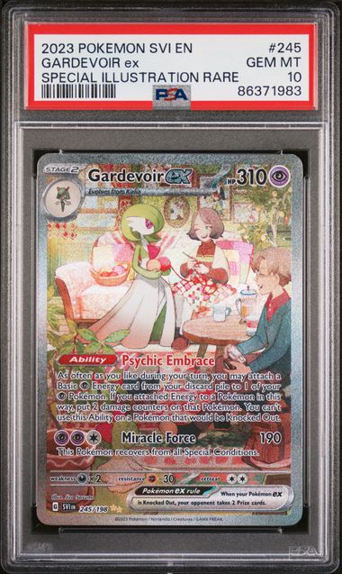 2023 English Pokemon Gardevoir Ex 245/198 PSA 10