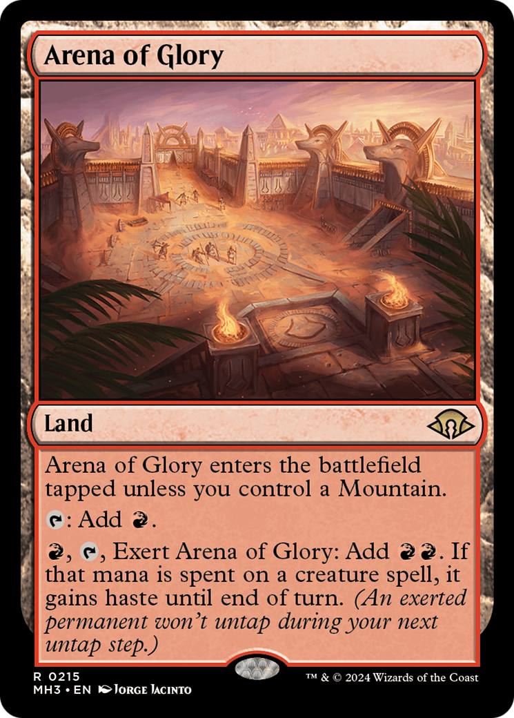 Arena of Glory (MH3-215) - Modern Horizons 3