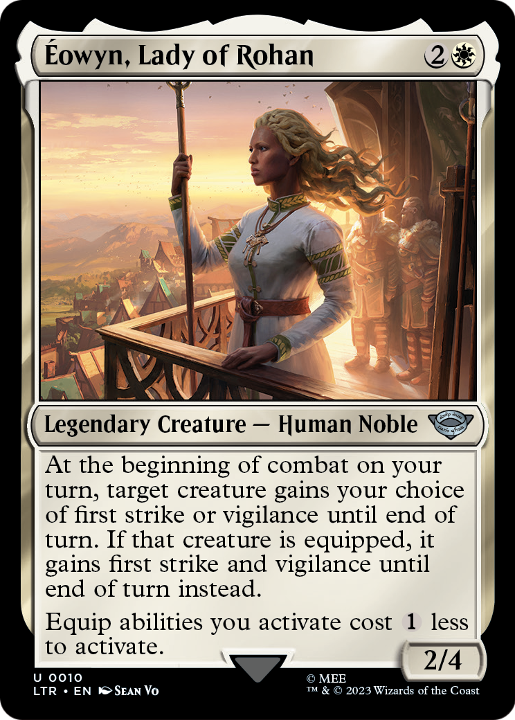 Eowyn, Lady of Rohan (LTR-010) - The Lord of the Rings: Tales of Middle-earth