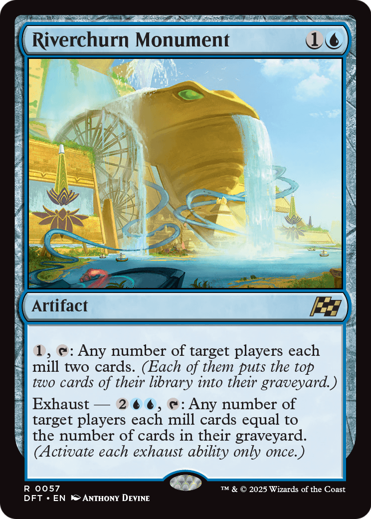 Riverchurn Monument (DFT-057) - Aetherdrift Foil