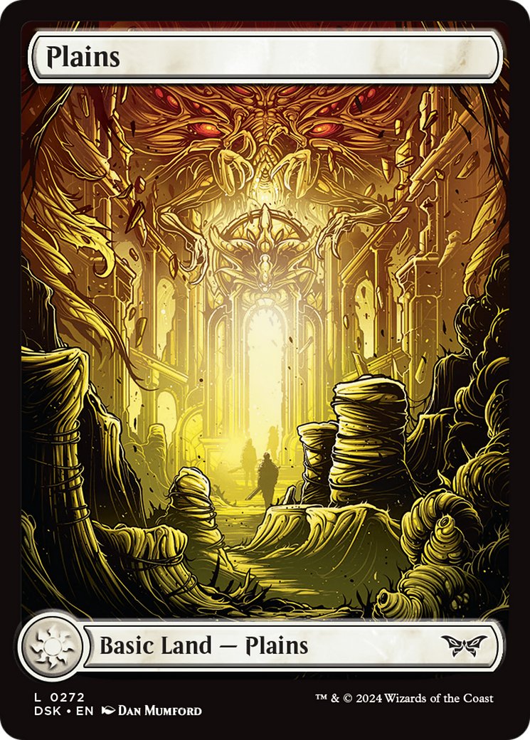 Plains (0272) - Full Art (DSK-272) - Duskmourn: House of Horror