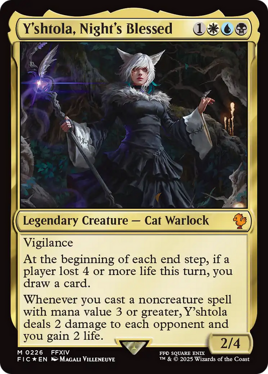 Y'shtola, Night's Blessed (FIC-226) - Commander: FINAL FANTASY Foil