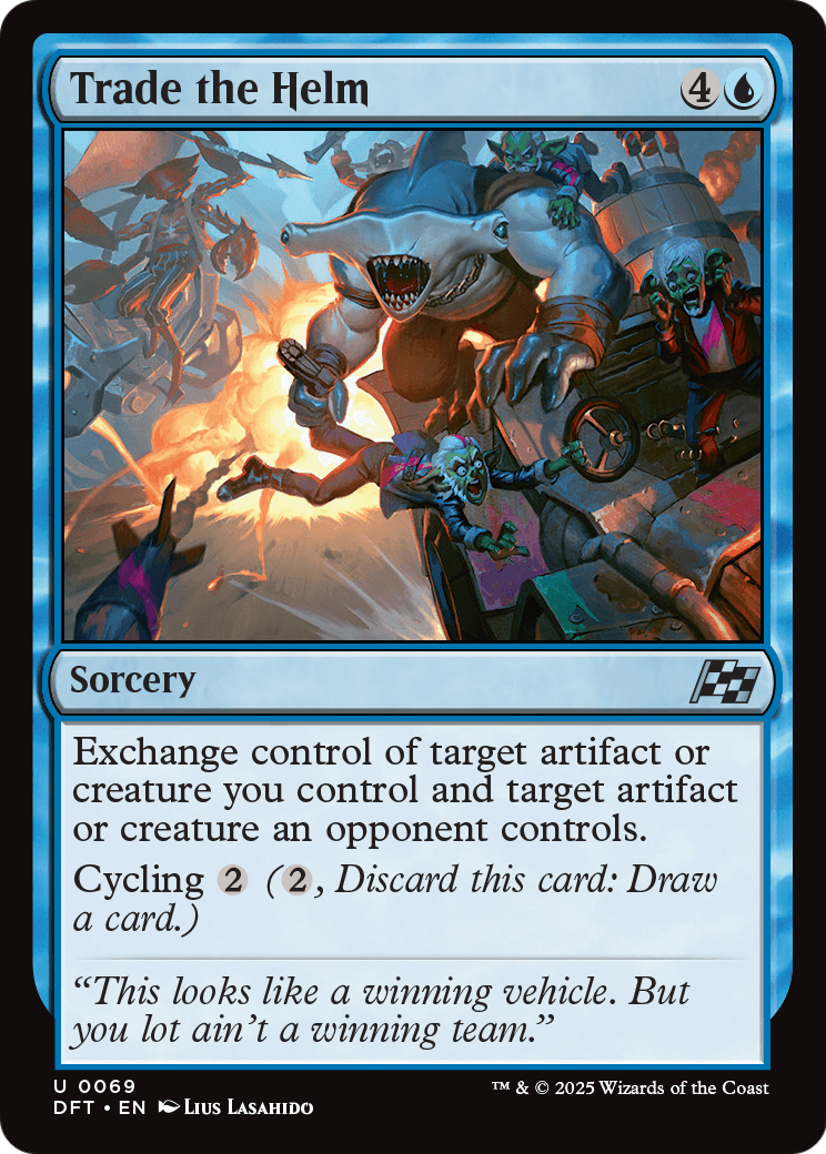 Trade the Helm (DFT-069) - Aetherdrift Foil