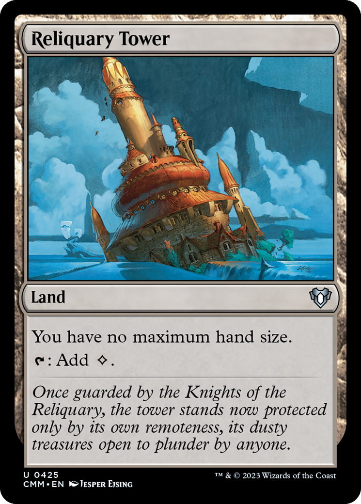 Reliquary Tower (CMM-425) - Commander Masters Foil